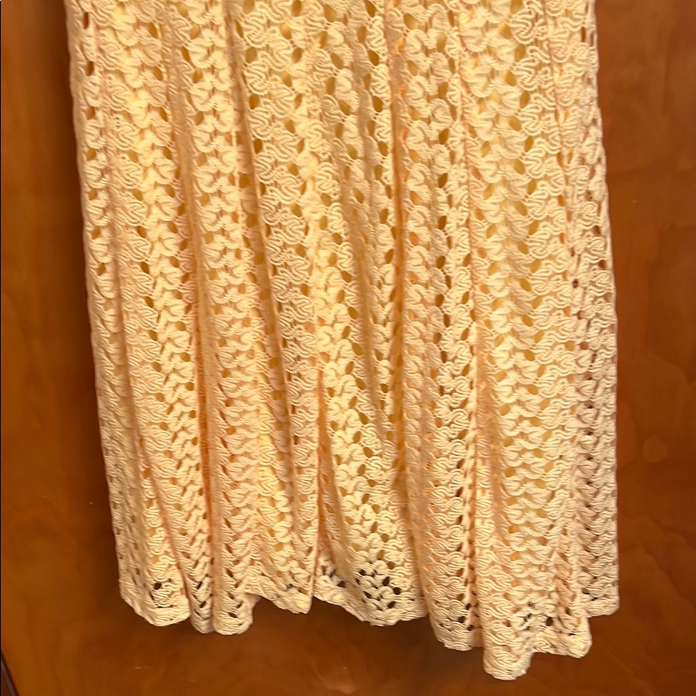 Rabbit Rabbit Rabbit Yellow Lace Dress Size 4 - Picture 3 of 6
